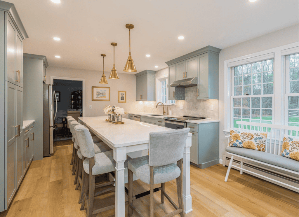 sage kitchen remodel