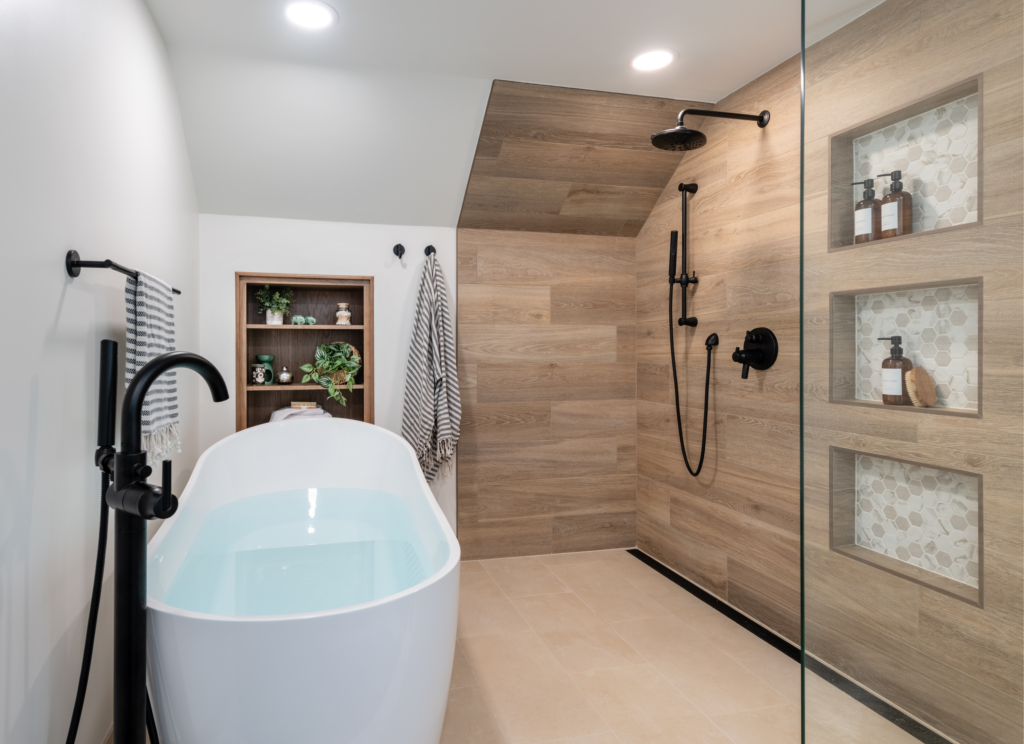 primary bathroom wet area space renovation