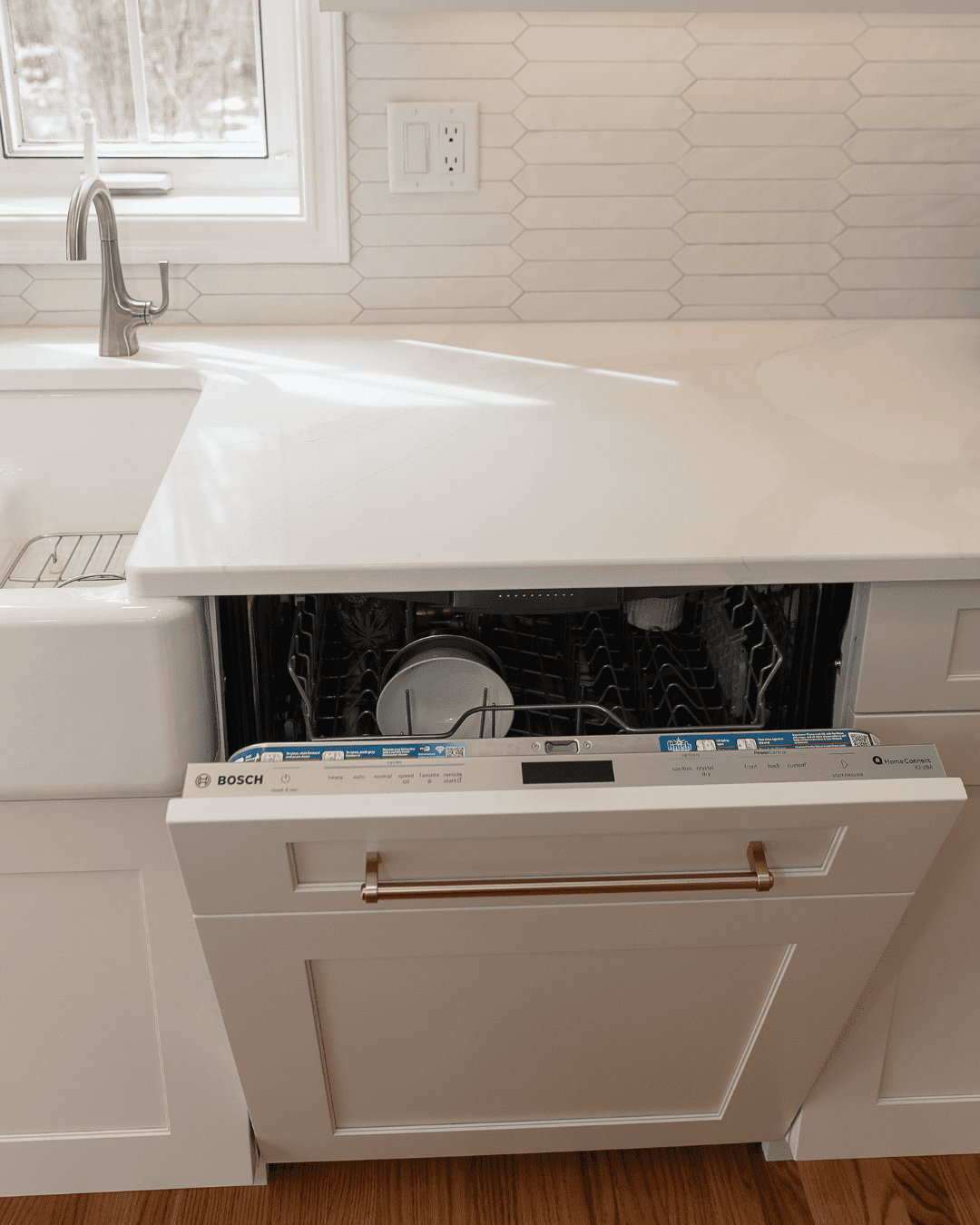 panel-ready dishwasher design