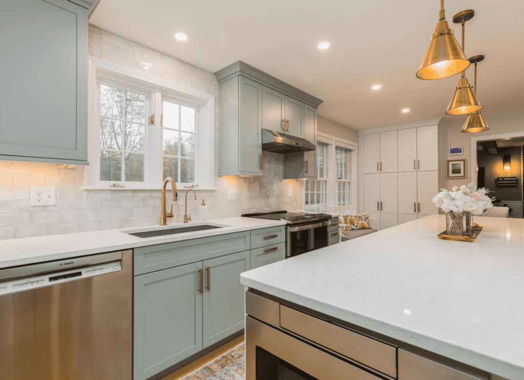 Sage kitchen