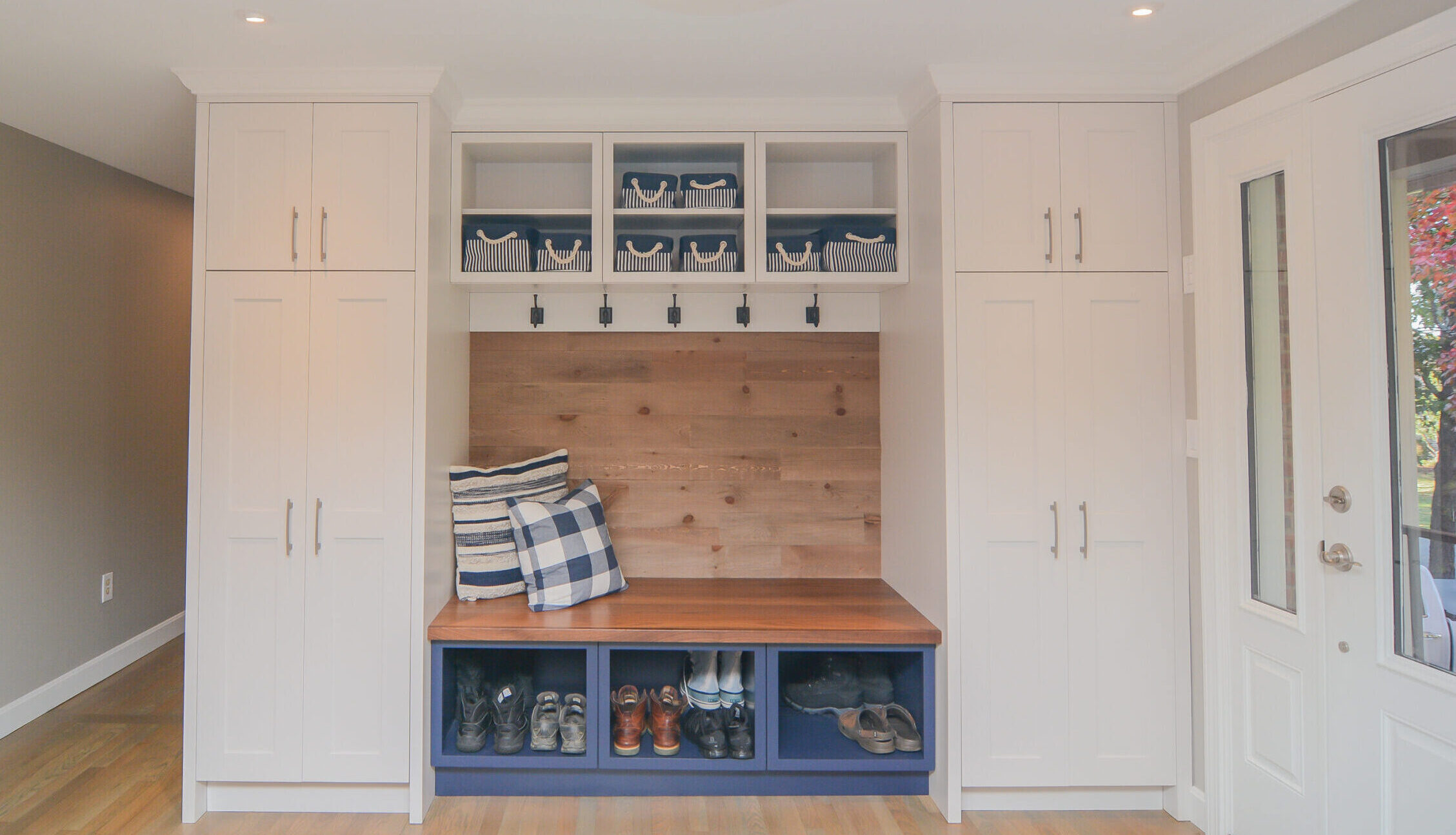 Mudroom display