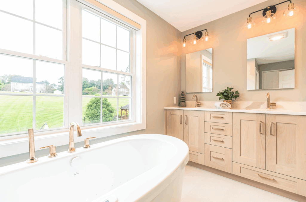 Bathroom Remodel New Hampshire Custom Vanity