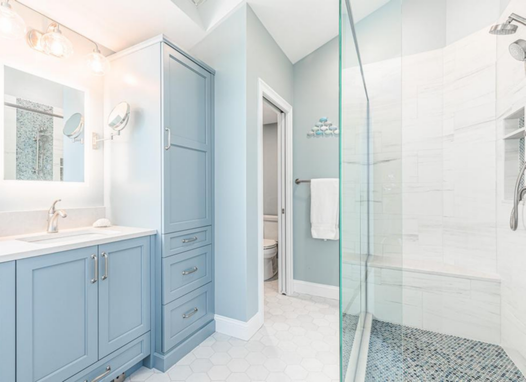coastal bathroom remodel NH