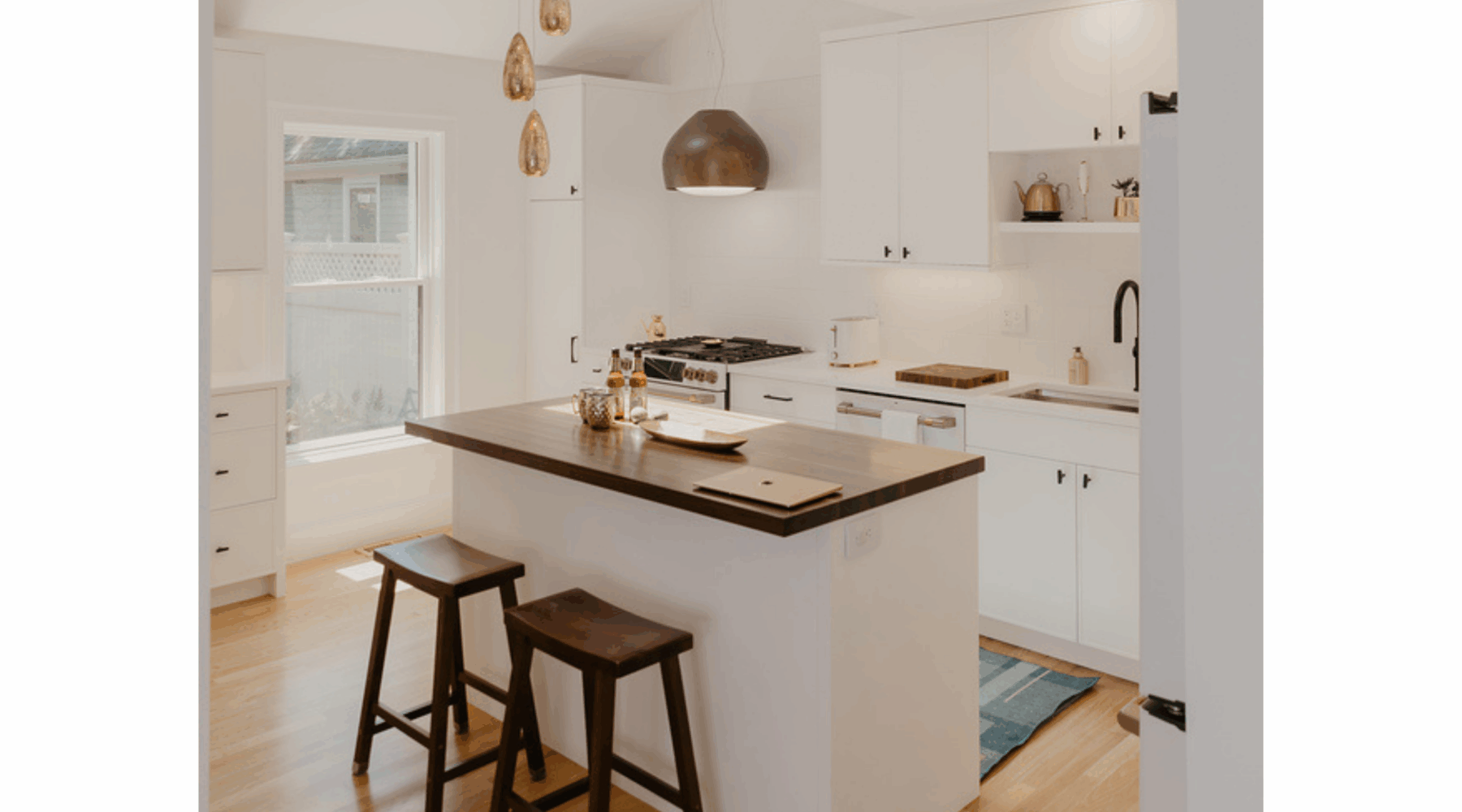 Scandinavian-inspired Portsmouth kitchen renovation