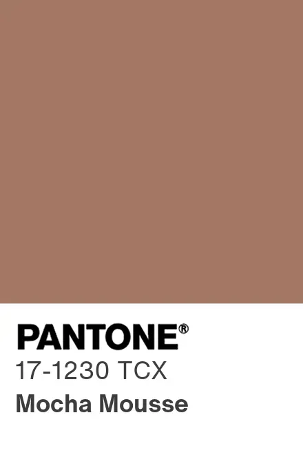 2025 color pantone mocha mouse trend wallpaper